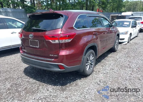 2017 Toyota Highlander Xle from USA, damaged, VIN 5TDJZRFHXHS402208